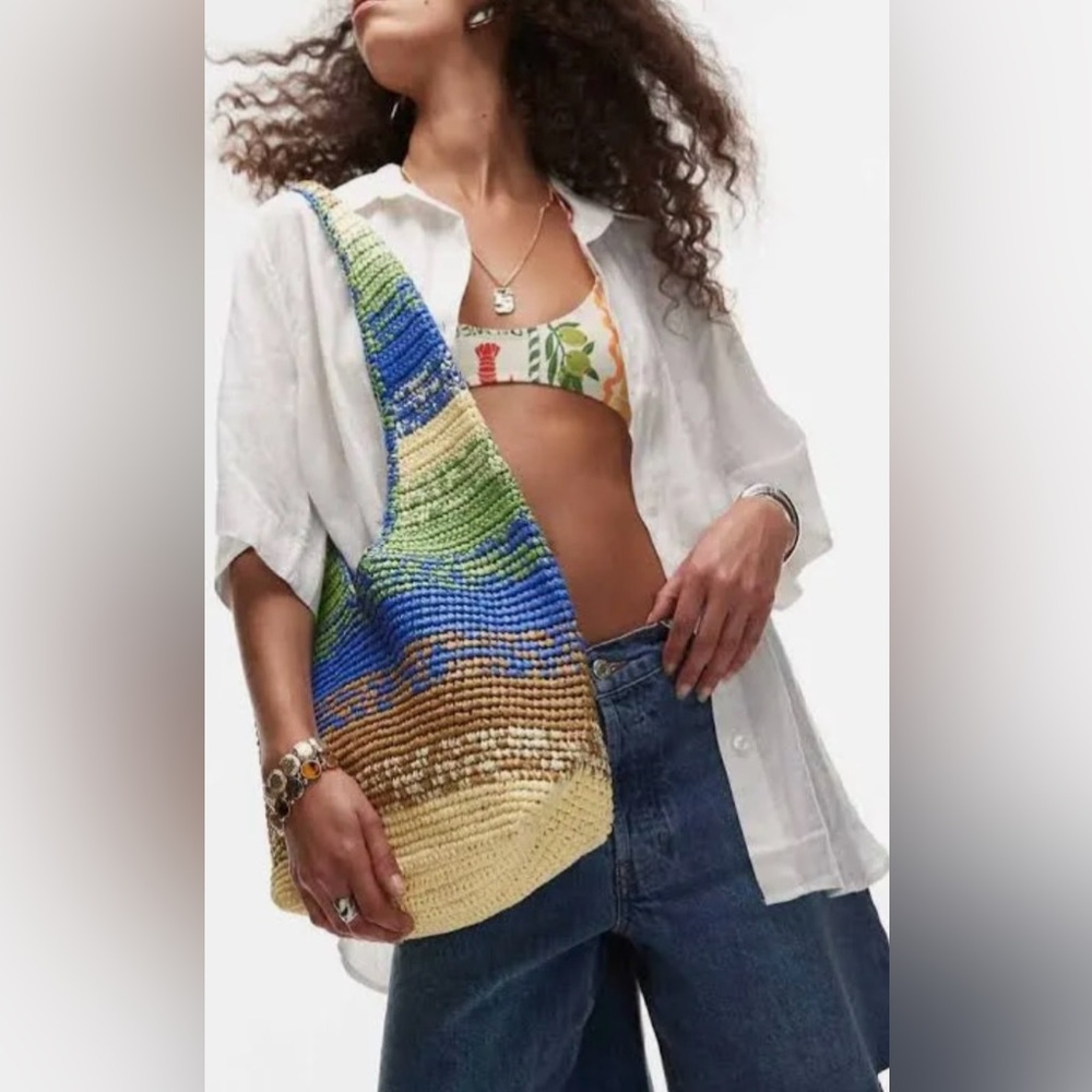 Multicolor Striped Bag